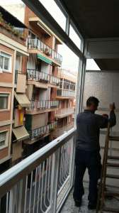 Separador de espacio para terraza- persianas Guardiola Alicante