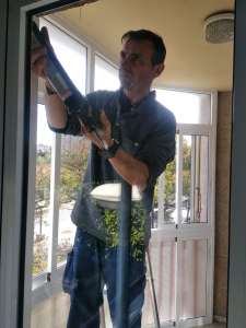 Ventanas de carpinteria de aluminio conservando persianas- persianas Guardiola Alicante