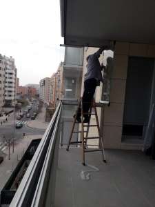 Carpintería de aluminio para cerramiento de terraza- persianas Guardiola Alicante