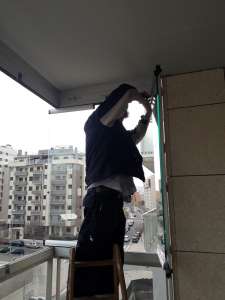 Carpintería de aluminio para cerramiento de terraza- persianas Guardiola Alicante